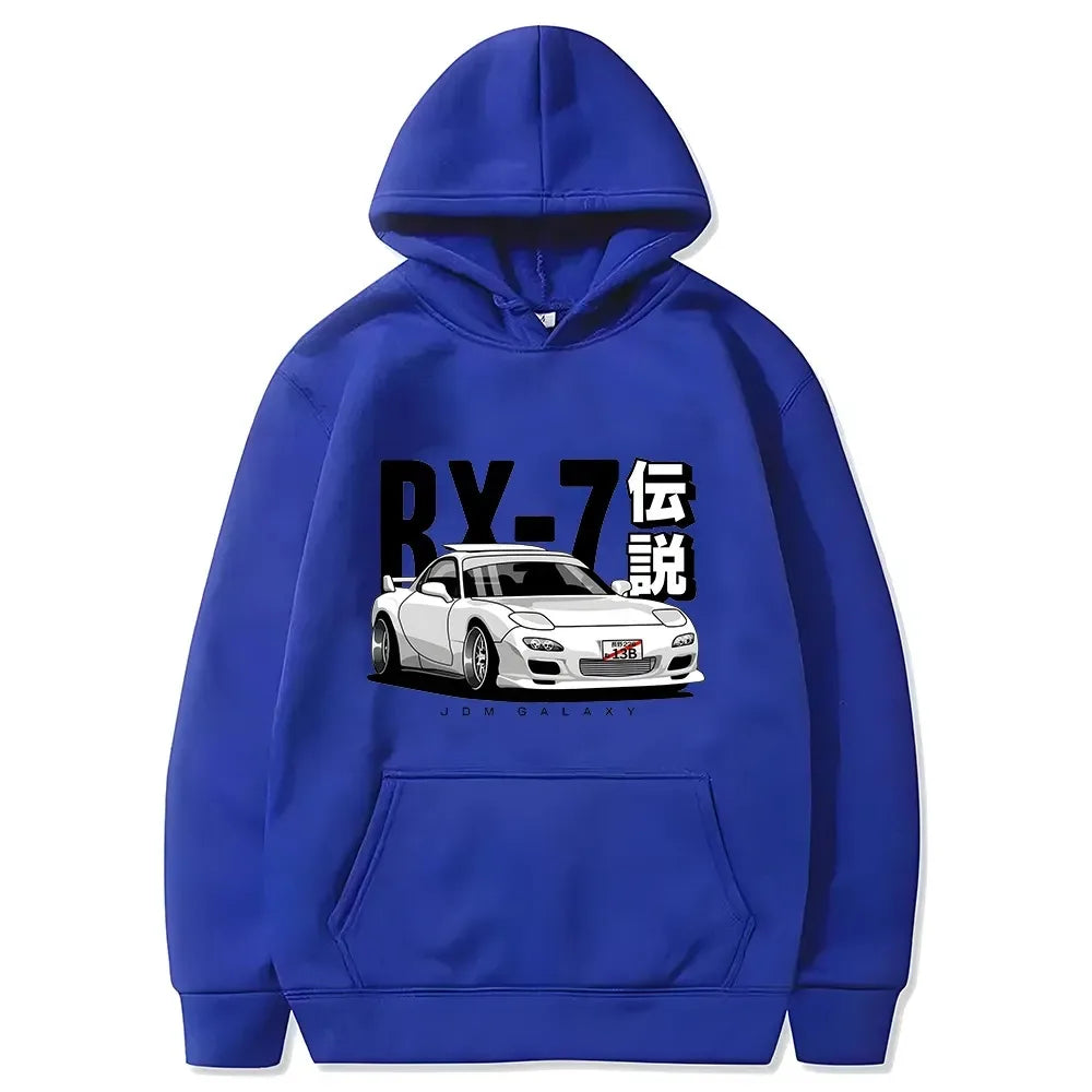 RX7 FD Drift Initial D Hoodie