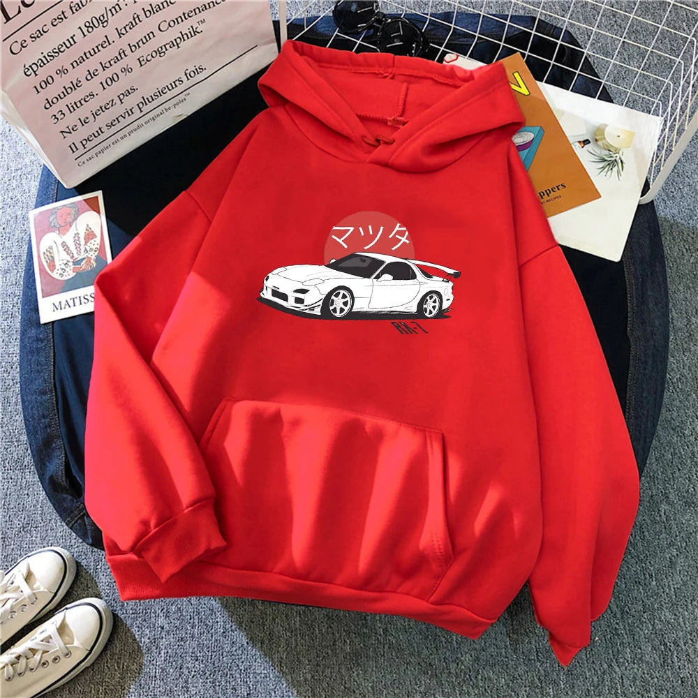 Anime rx7 fd Hoodie