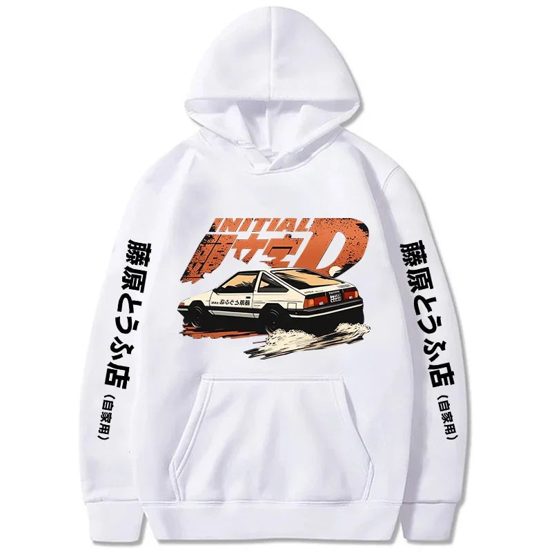 Redsuns Cartoon Anime Initial D Hoodie