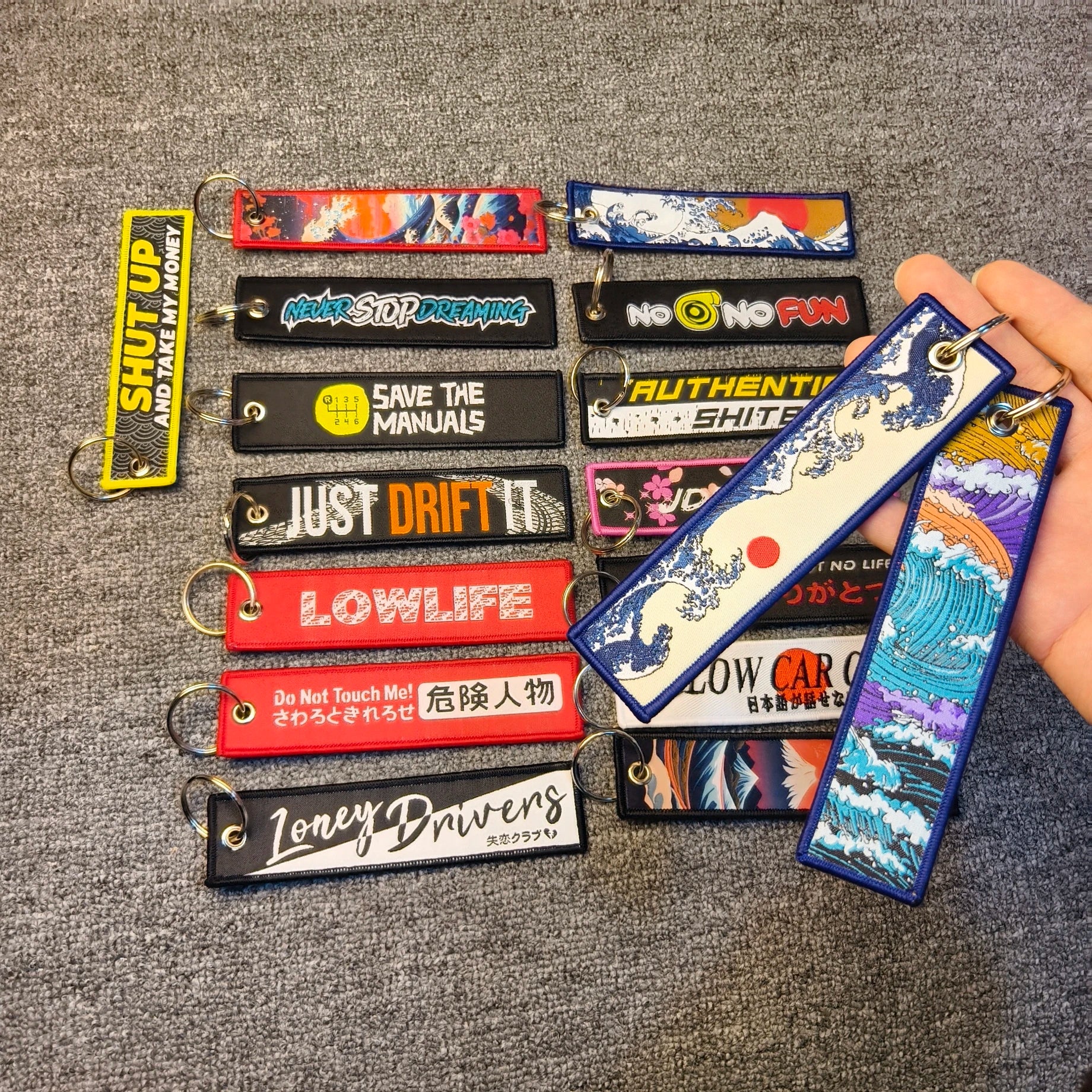 JDM Keychain Car Culture Style
