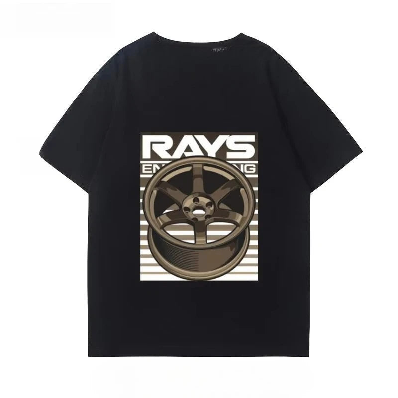 TE37 Wheel Short-sleeved T-shirt