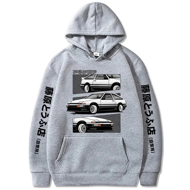 Redsuns Cartoon Anime Initial D Hoodie