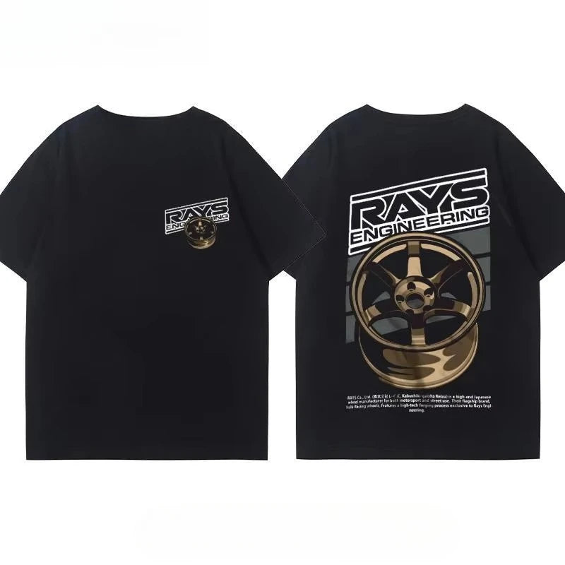 TE37 Wheel Short-sleeved T-shirt