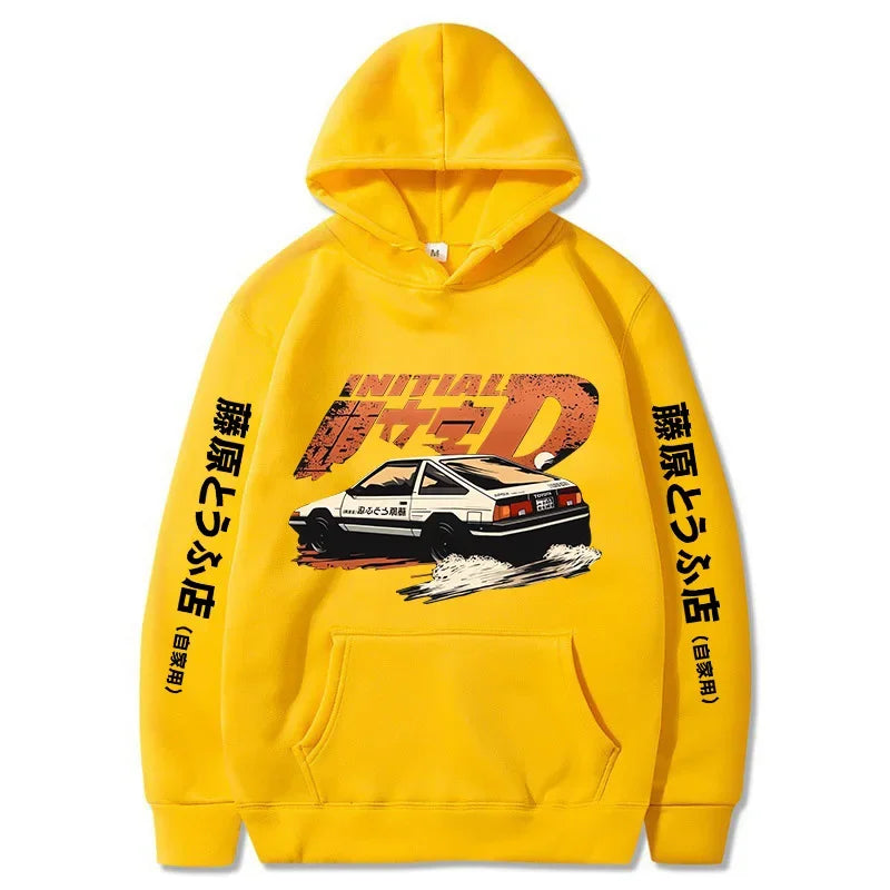 Redsuns Cartoon Anime Initial D Hoodie