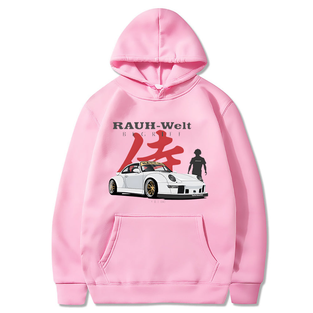 Manga Print Hoodie Japanese hoodie