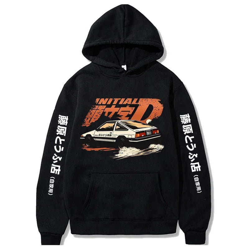 Redsuns Cartoon Anime Initial D Hoodie