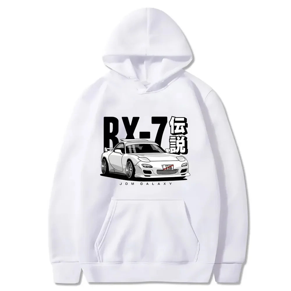 RX7 FD Drift Initial D Hoodie
