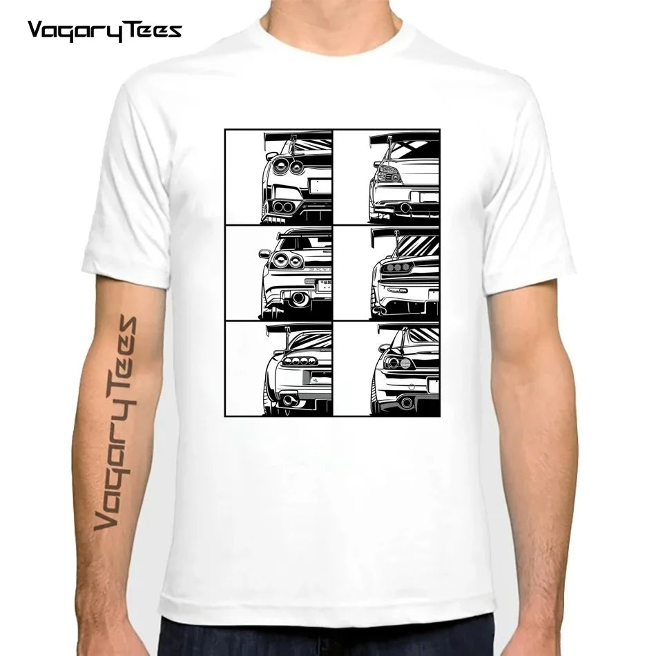 Japan Car JDM Legend MR2 Print T-Shirt