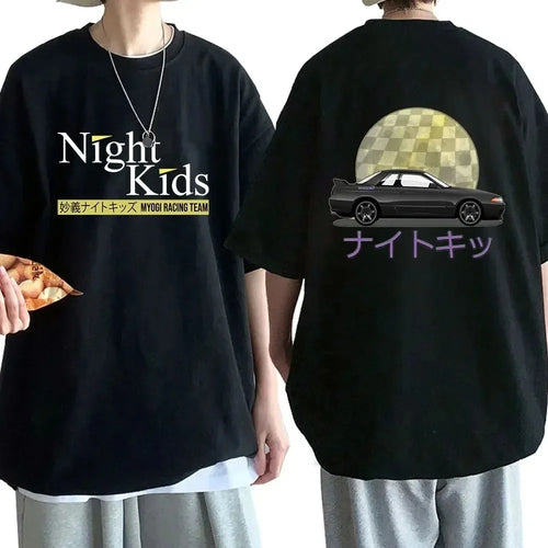 Anime Drift AE86 Initial D Double Sided T Shirt