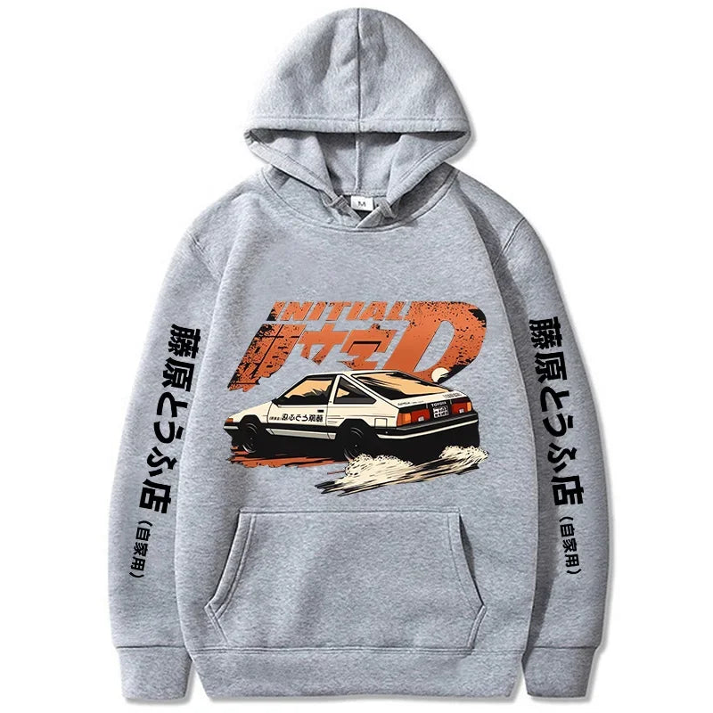 Redsuns Cartoon Anime Initial D Hoodie