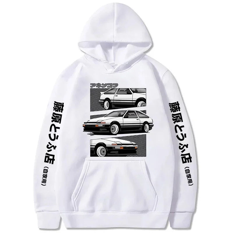 Redsuns Cartoon Anime Initial D Hoodie