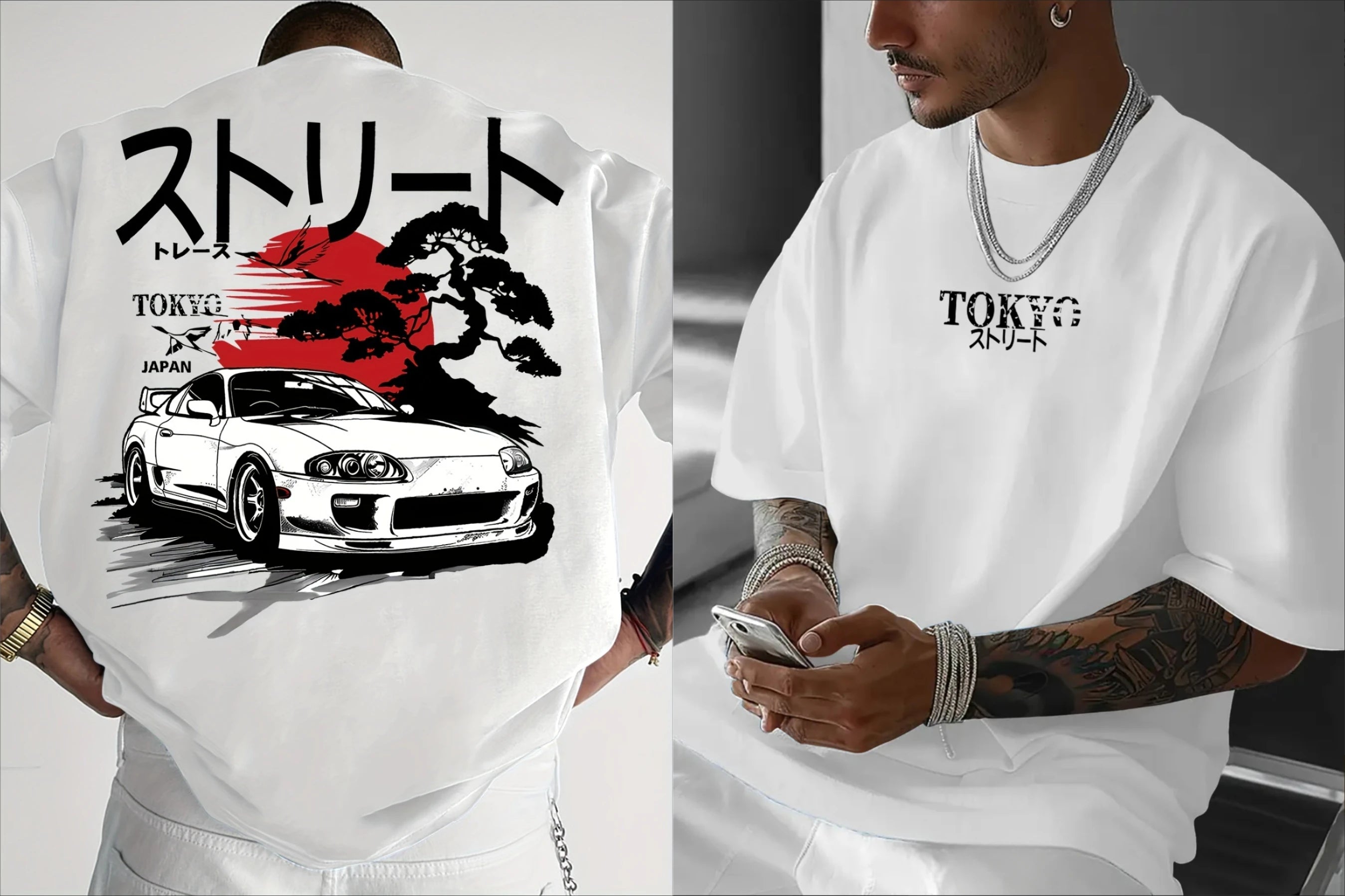 JDM Car Culture Tee Streetwear Top