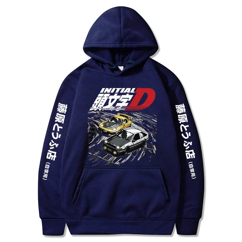 Redsuns Cartoon Anime Initial D Hoodie