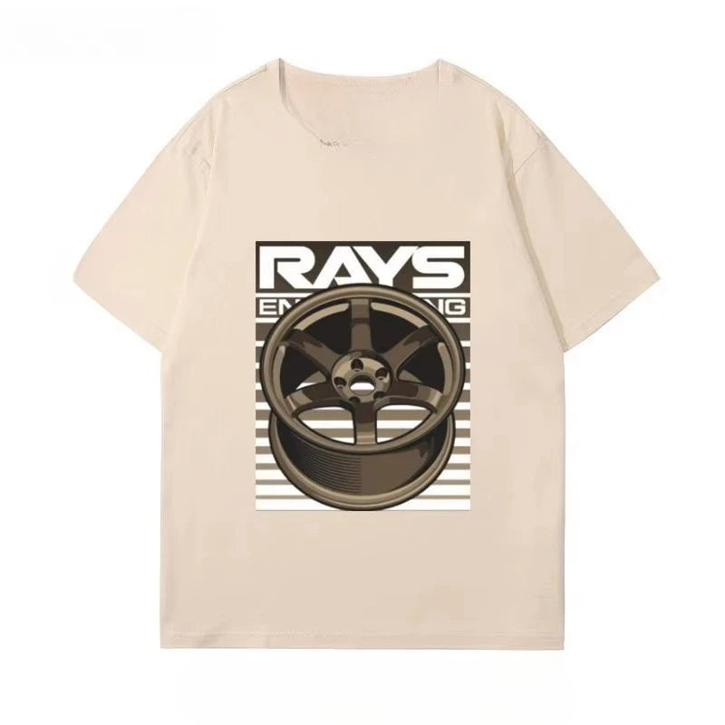TE37 Wheel Short-sleeved T-shirt