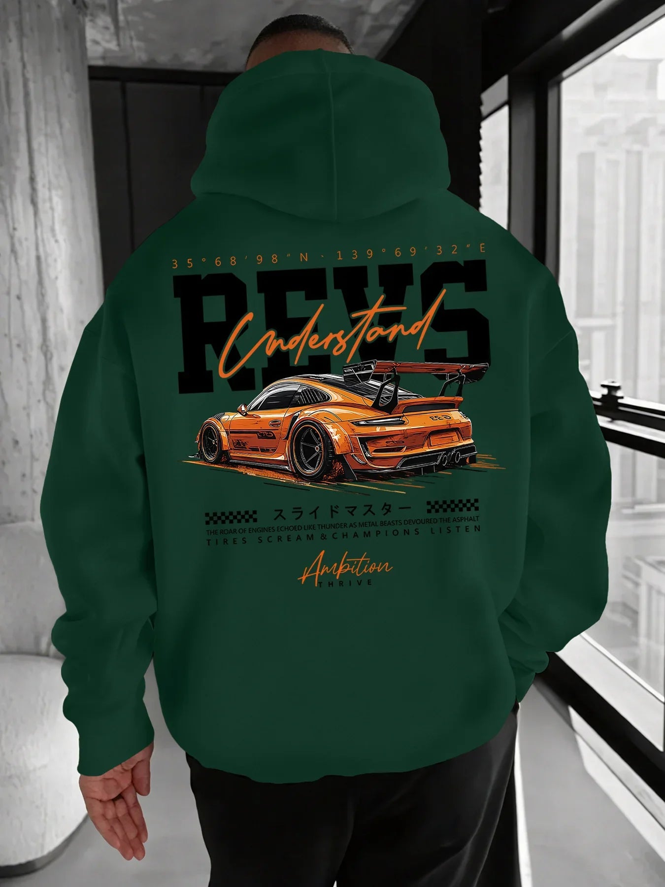 JDM 911 inspired hoodie