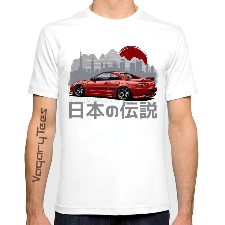 Japan Car JDM Legend MR2 Print T-Shirt