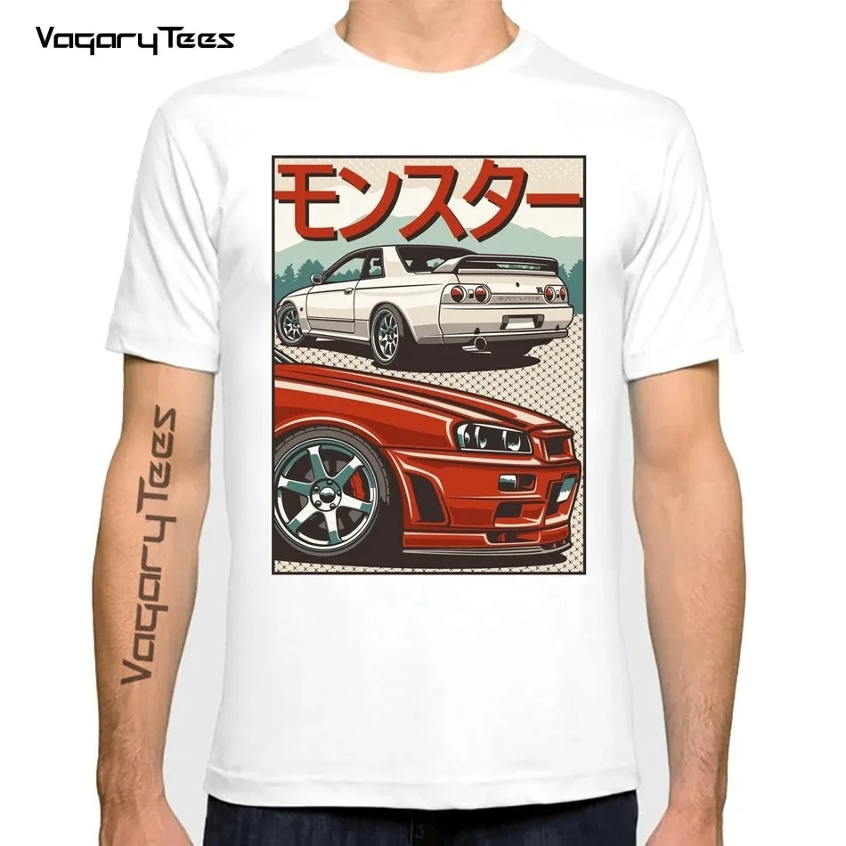 Japan Car JDM Legend MR2 Print T-Shirt