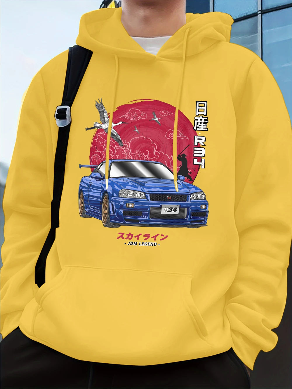 R34 Prints Mens Hoodies