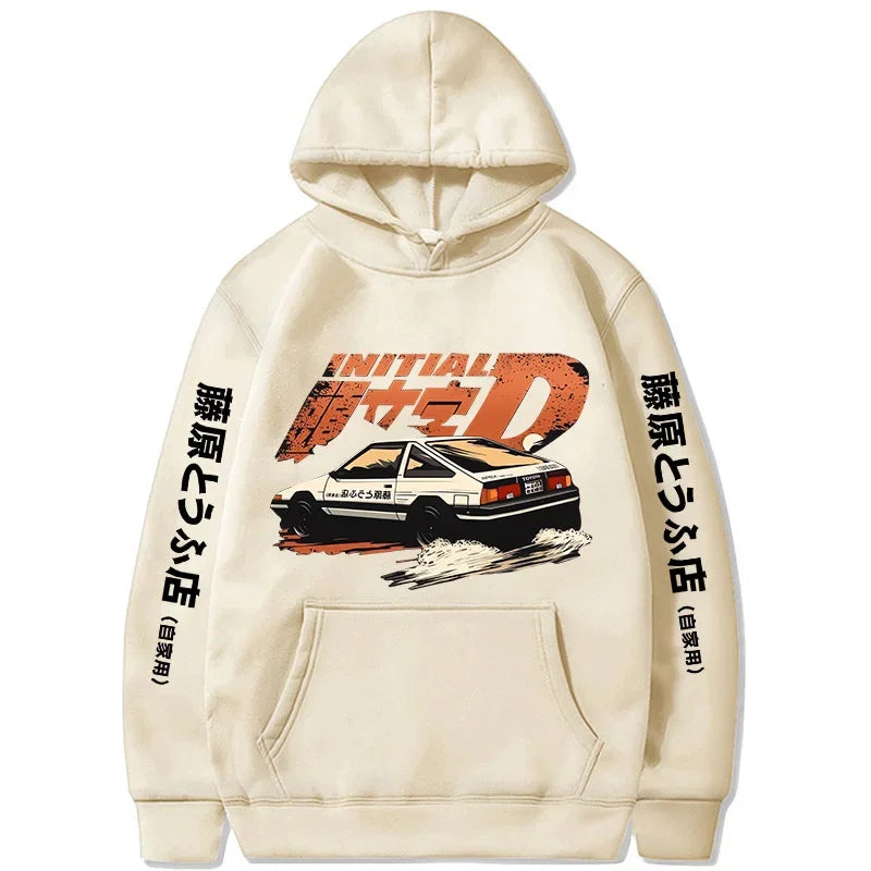Redsuns Cartoon Anime Initial D Hoodie