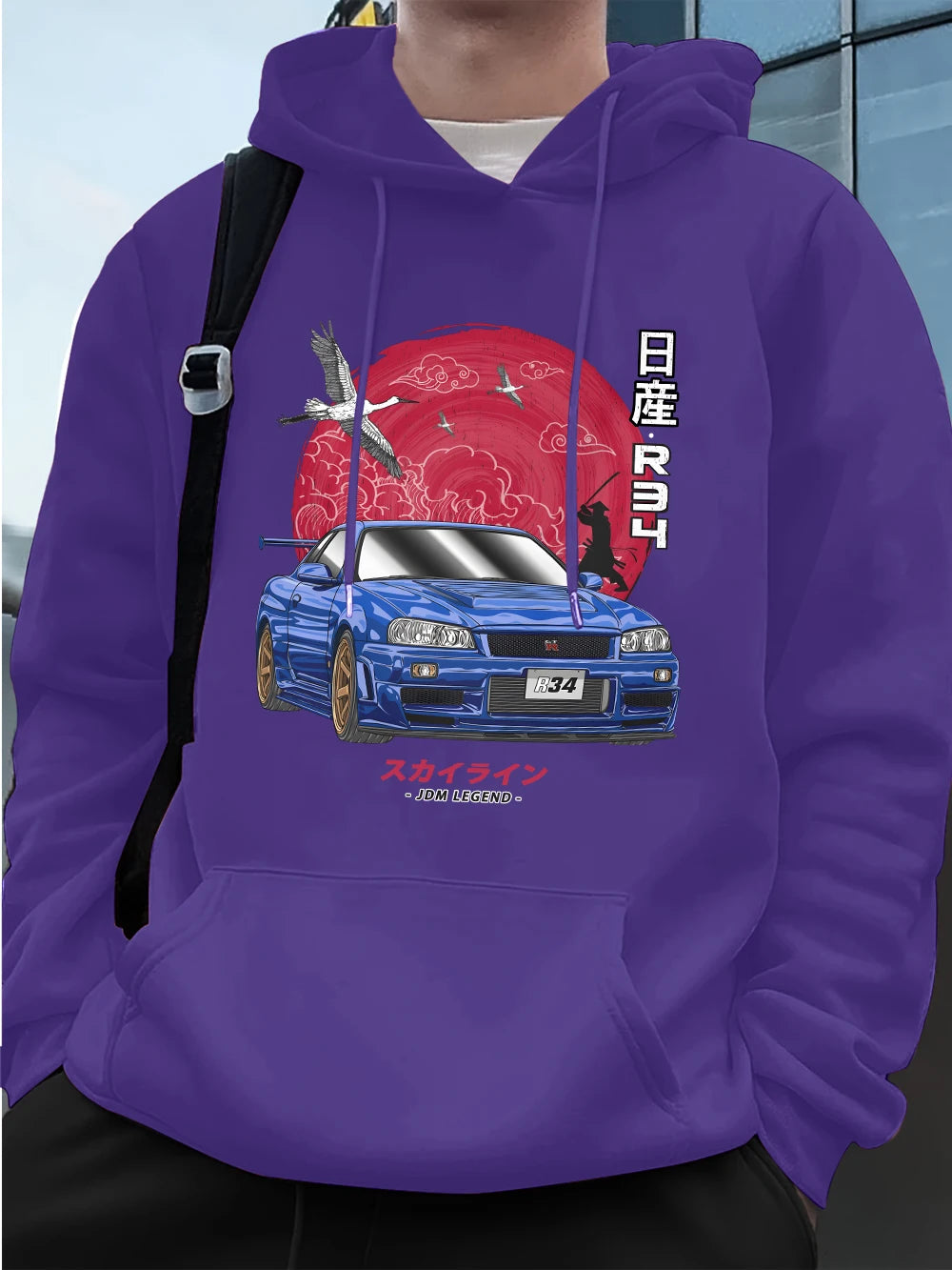 R34 Prints Mens Hoodies