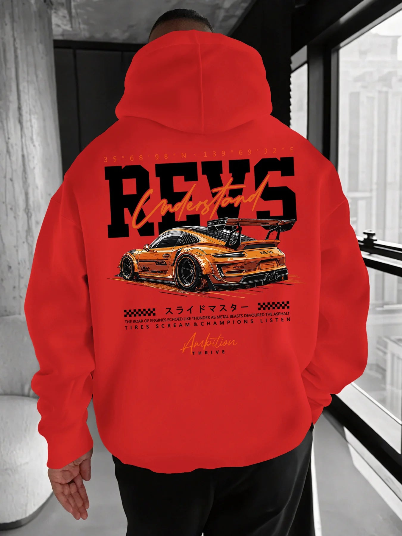 JDM 911 inspired hoodie