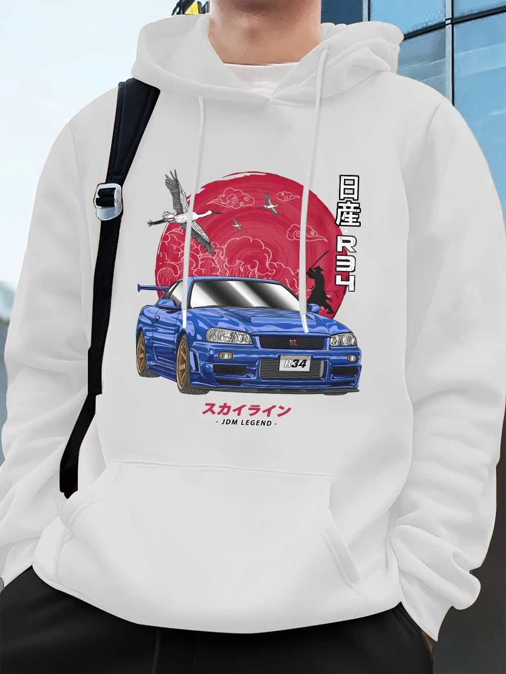 R34 Prints Mens Hoodies