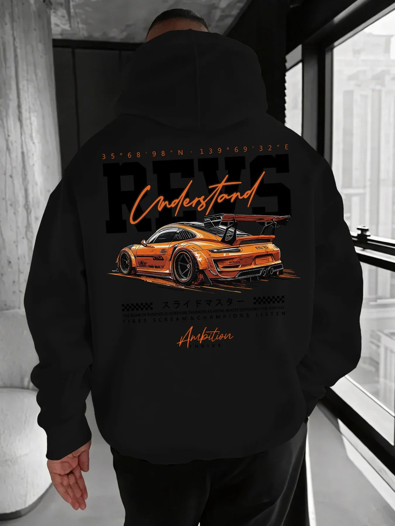 JDM 911 inspired hoodie
