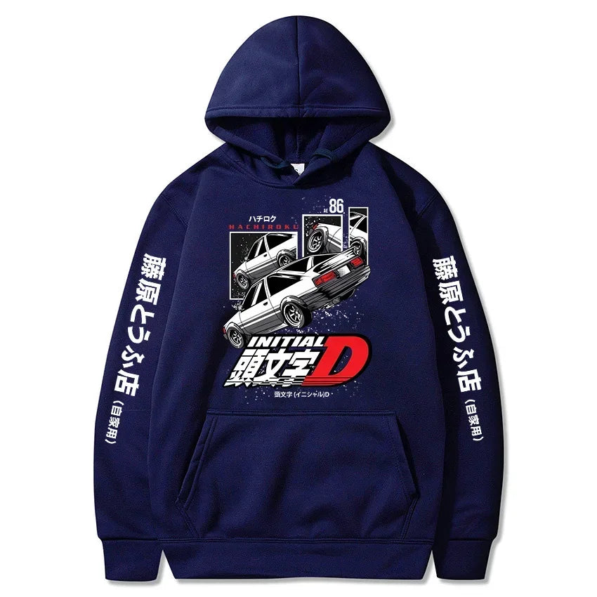 Redsuns Cartoon Anime Initial D Hoodie