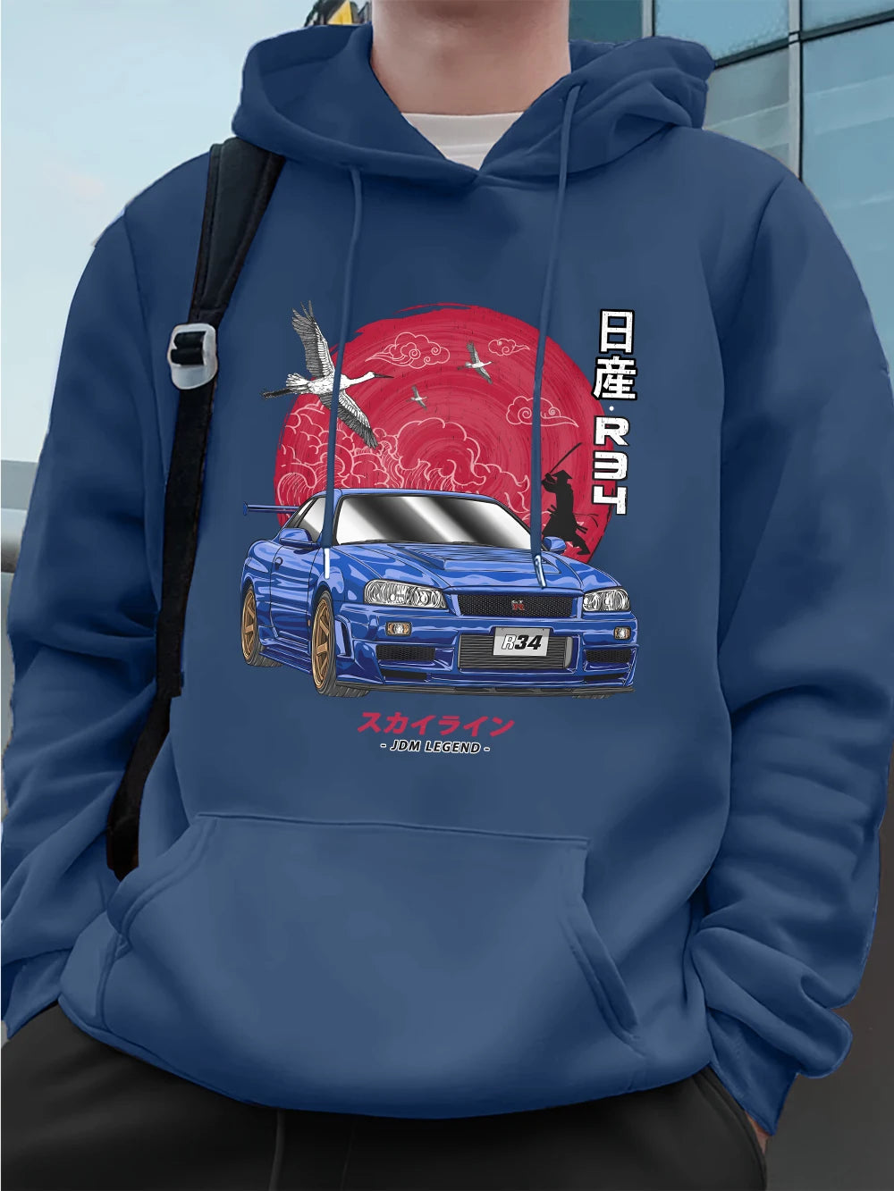 R34 Prints Mens Hoodies
