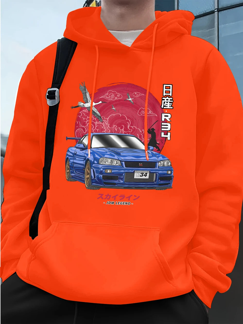 R34 Prints Mens Hoodies