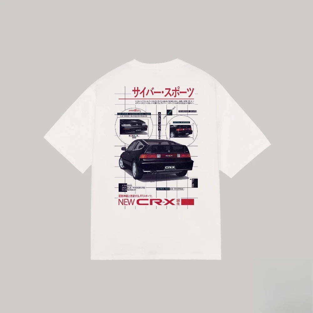 Honda CR-X  T-shirt Summer