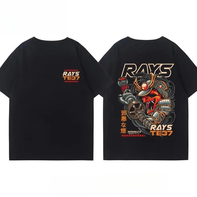 TE37 Wheel Short-sleeved T-shirt