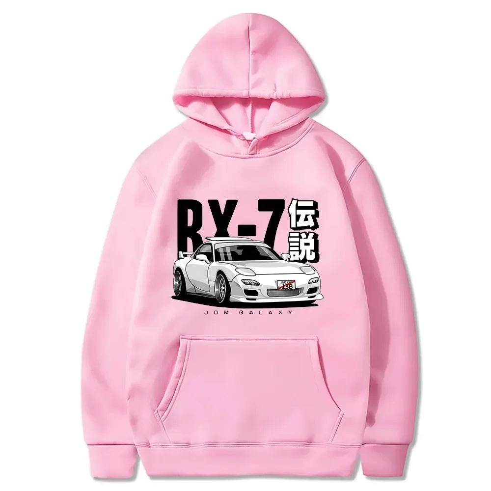 RX7 FD Drift Initial D Hoodie