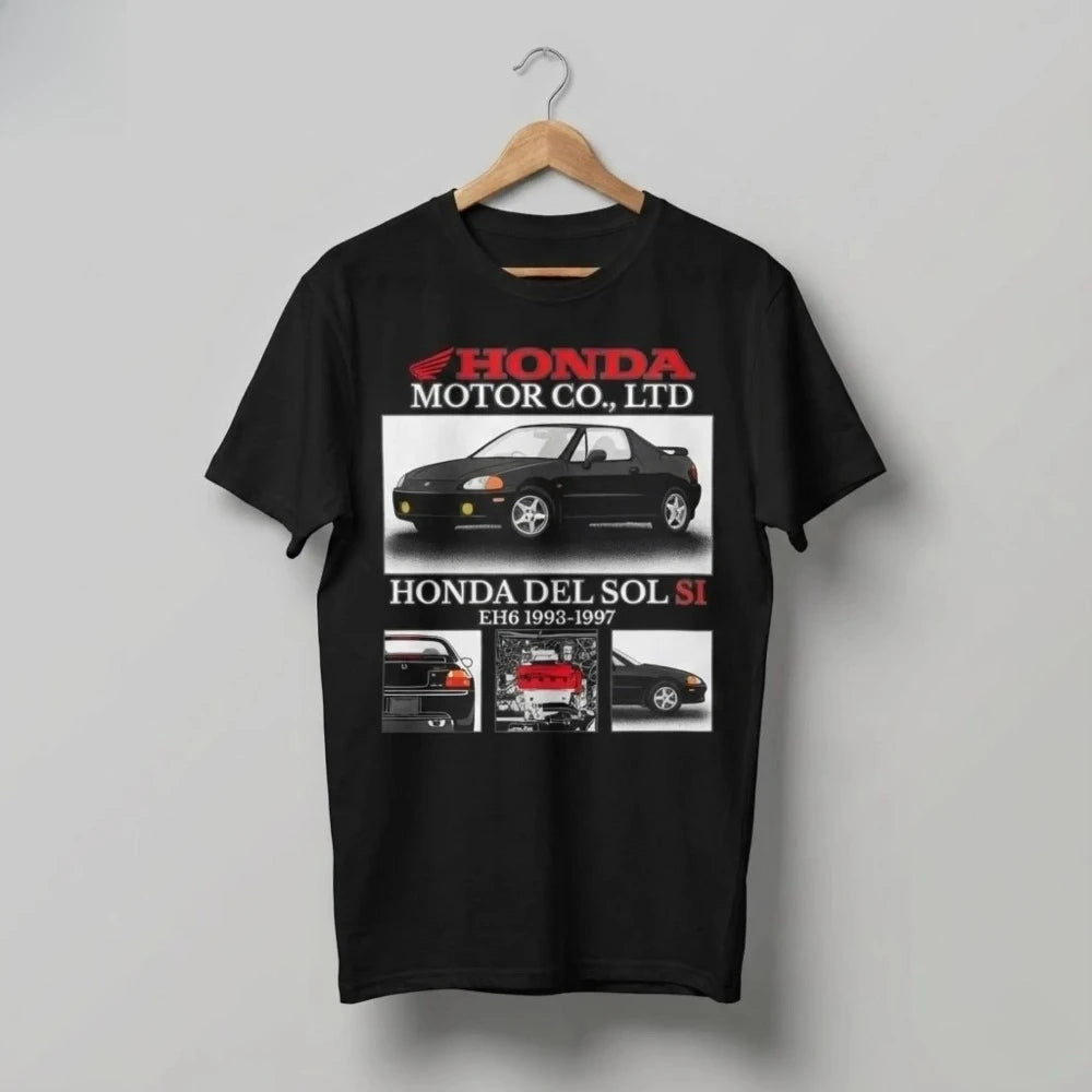 Honda Del Sol Si EH6 1993-1997 JDM Tee Summer