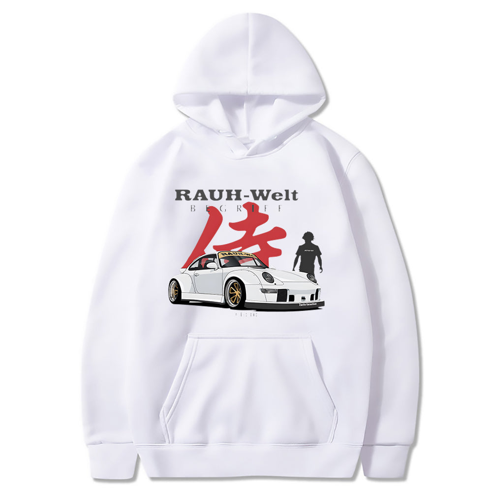 Manga Print Hoodie Japanese hoodie