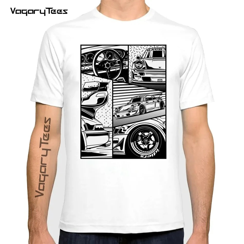 Japan Car JDM Legend MR2 Print T-Shirt