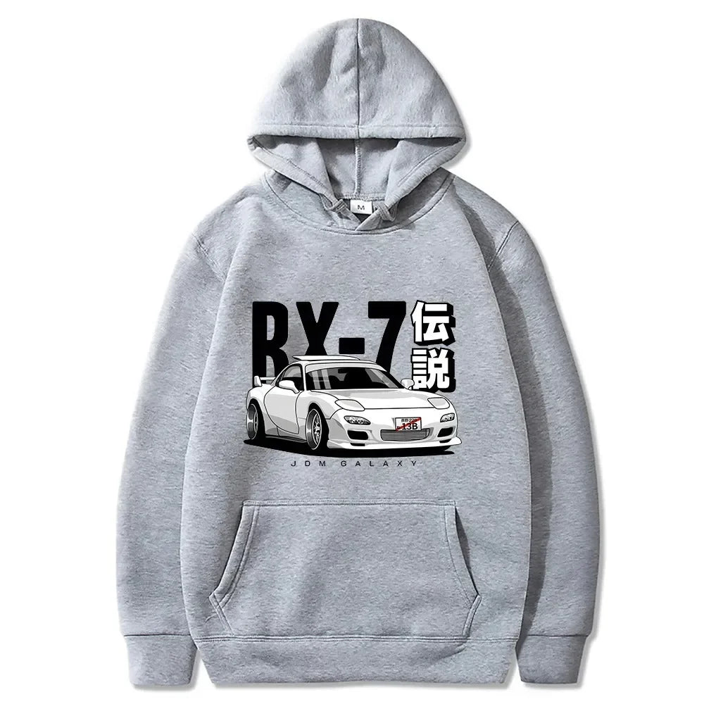 RX7 FD Drift Initial D Hoodie